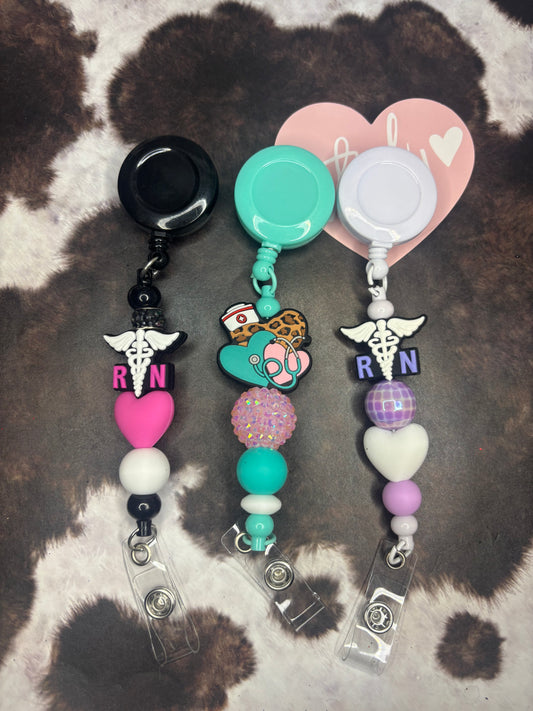 Nurse Theme Badge Reels